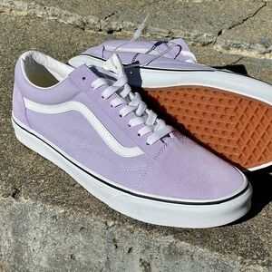 RARE Vans Old Skool – Lavender Suede (Men’s US 13)